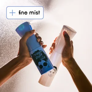 adwoa beauty Blue Custom Continuous Ultra Fine Mist Spray Bottle Multi-Tasking for Hair Skin Home Pet Care and more Refillable and Reusable 5oz. - fine mist