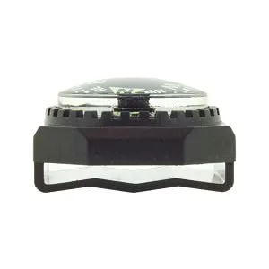 Sun Company Slip-On Wrist Compass - Easy-to-Read Compass for Watch Band or Paracord Survival Bracelet - Wrist Compass