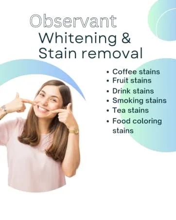 Teeth Whitening Strips for Sensitive Teeth - 30 Strips Enamel Safe SGS LAB Certified Technology for Whiter Teeth 30 Minutes Fast Results Non-Sensitive 15 Treatments Mint - product information 3