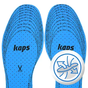 Smell Free Shoe Insoles Hygienic Technology by Sanitized Made in Europe Kaps Actifresh - Breathable Design