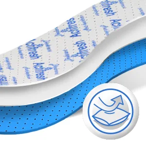 Smell Free Shoe Insoles Hygienic Technology by Sanitized Made in Europe Kaps Actifresh - Enhanced Comfort