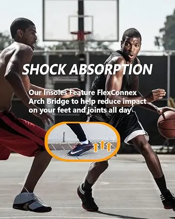 Made2Run Athletic High-Performance Running Insoles - Shock Absorption & Support | Perfect for Runners Walkers Athletes | Enhanced Comfort & Flexibility | Orthotic Support Medium Arch Large Mens 9-10.5 | Womens 10.5-12 - sweetfeet