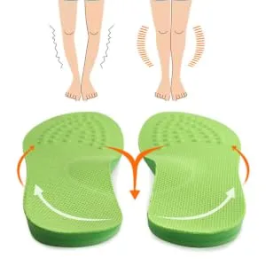 MAGICLULU Men's Arch Support Insoles Green 1 Pair - product information 15