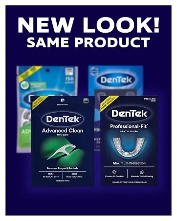 DenTek Fresh Breath Floss Picks Mint Flavor 400 Floss Picks - New look same product