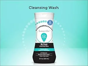 Summer's Eve Active Freshening Spray, Absorbs Moisture, 2 oz - Cleansing Wash
