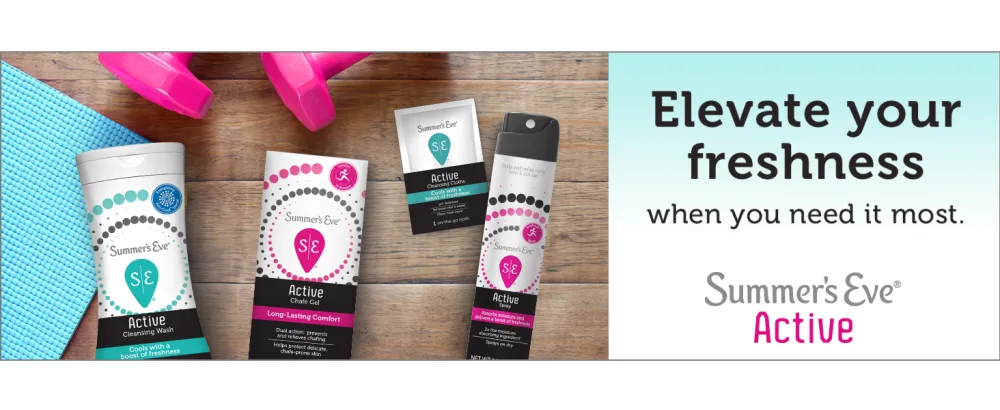Summer's Eve Active Freshening Spray, Absorbs Moisture, 2 oz - Elevate your freshness when you need it most
