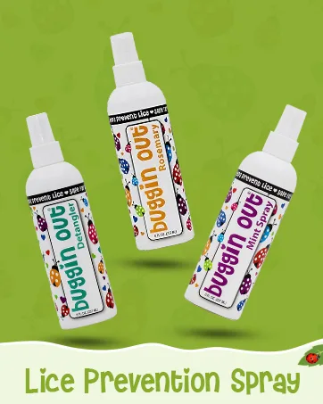 buggin out Nit Combing Mousse | No More Lice | Slippery Nits | Safe For Kids & Adults | Daily Use | 8oz - buggin out spray