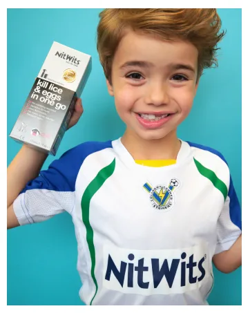 NitWits All-in-One Head Lice Treatment Spray Kills Nits & Eggs Includes Lice Spray 120ml & Nit Comb NitWits All In One Spray - nitwits
