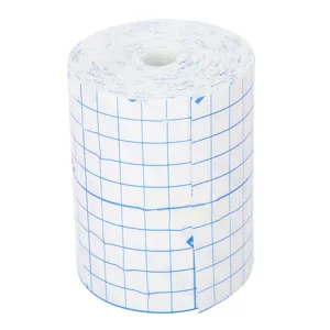 1 Roll Breathable Tape Adhesive Wound Dressing Fixation Bandage for Fixing Plaster Gauze Pad Needle Catheter - Non Woven (10cm*10m) - JM13228-02-3