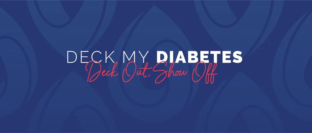 Libre Grip Shield by Deck My Diabetes-Reusable Flexible One-Handed Application (for Use with an Overlay Patch) for Active Freestyle Libre Users- 2 Patches inlcuded. (Sky Blue) - Diabetes Show off background