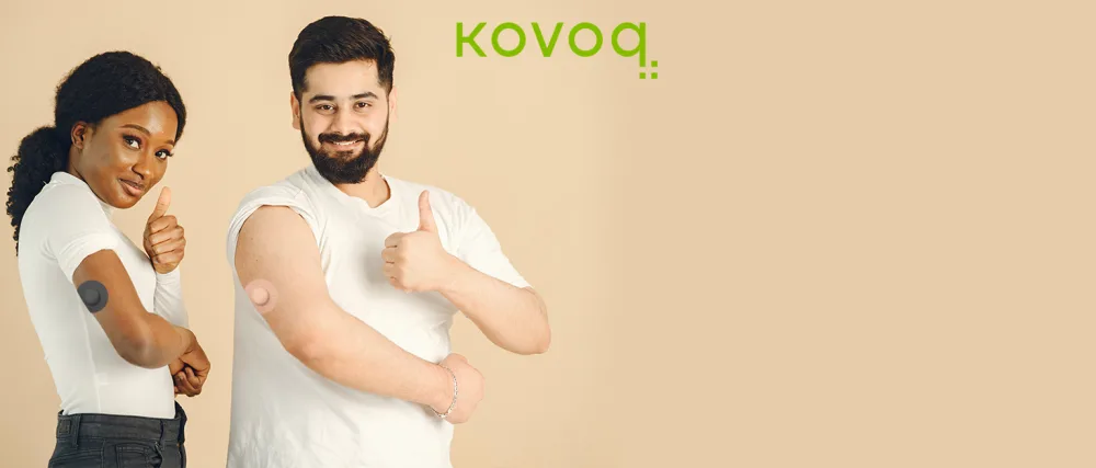 Dexcom G7 Adhesive Patches 16 Printed Waterproof Dexcom G7 Over Patches 1 Hardshell Cover for Enhanced Safeguard Breathable 14 Days Protection with Style (Apple) - Kovoq Brand Story big