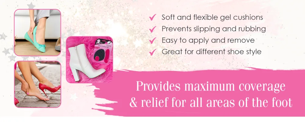 Hollywood Fashion Secrets Shoe Comfort Kit - Ultimate Footwear Comfort 1 Kit - provides maximum coverage