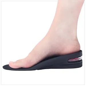 footinsole 2layer Air up Height Increase Shoes Insole Lift Kit Approximately 2 Inches Inserts for Men - Heels Inserts