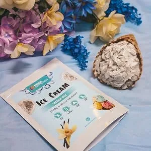Sugar Free Ice Cream Mix  Keto Diet Friendly, Low Carb & Natural, Non GMO, Vanilla. Weight: 8oz/226.8 gr. - product information 3