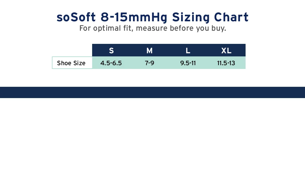 JOBST - soSoft Knee-High Support Compression Socks Ribbed 8-15 mmHg X-Large Black Ribbed - stockings compression medium knee high relief hose medical support sport open toe sock closed thigh