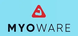 2.0 LED Shield - Visualize Muscle Activation with Light - Power The Myoware 2.0 Muscle Sensor - Equipped with snap connectors Easily Stack on top Side of Muscle Sensor - MyoWare Logo