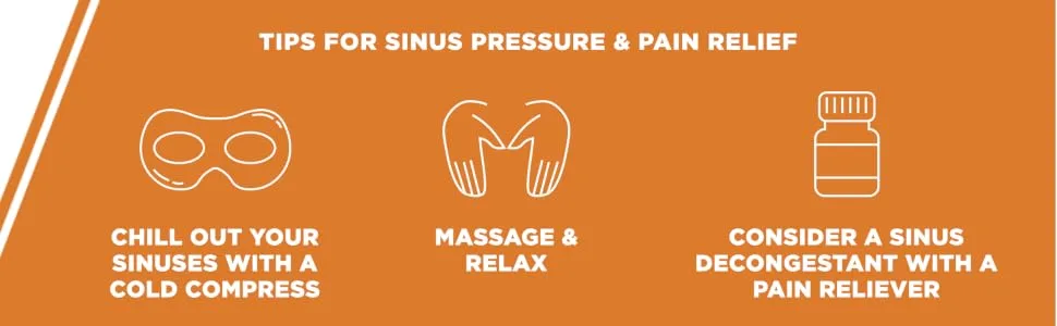 Sudafed PE Sinus Pressure + Pain Relief Maximum Strength Non-Drowsy Decongestant, 24 Count 24 Count (Pack of 1) - How Maximum Strength Sudafed products work to relieve nasal congestion and sinus pressure