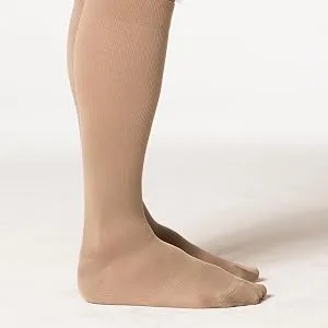 SIGVARIS Men’s Style Microfiber 820 Closed Toe Calf-High Socks 20-30mmHg Black LL - Large Long - SIGVARIS