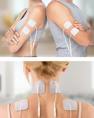 Santamedical Dual Channel TENS Unit/EMS Unit Electrotherapy Pain Relief Device - EMS UNIT