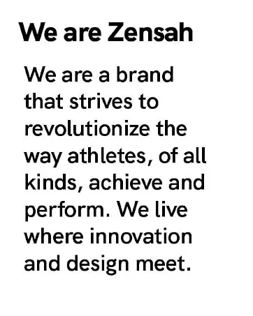 Zensah Compression Gloves Large Gray - We are zensah image describing the brand mission, where innovation and design meet