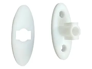 Replacement Parts for 4moms mamaroo 1026 Mobile Attachment Connector Piece Toy Bar Conversion Attachment for Model 1026 Longer Toy Bar Attachment Point and a Spacer White - 1037