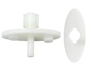 Replacement Parts for 4moms mamaroo 1026 Mobile Attachment Connector Piece Toy Bar Conversion Attachment for Model 1026 Longer Toy Bar Attachment Point and a Spacer White - Replacement Parts for 4moms mamaroo