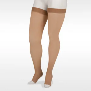Juzo Basic 4410ag 15-20mmhg Thigh-High Closed Toe Compression Stocking 4 (IV) Regular Beige - JUZO BASIC