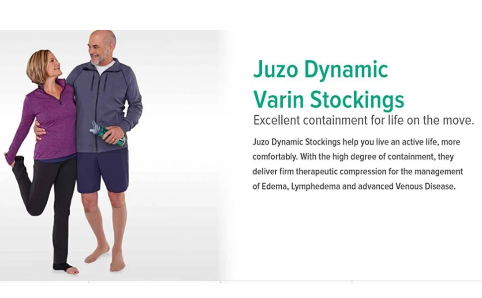 Juzo Dynamic Varin 3511 20-30mmhg Knee-High Open Toe Compression Stocking 2 (II) Regular Beige - juzo