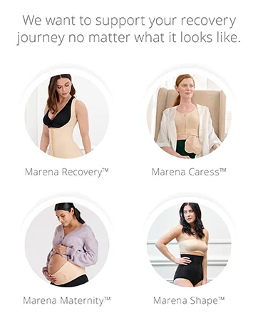 Marena Recovery Panty-Length Post Surgical Compression Girdle with High-Back - Image 7