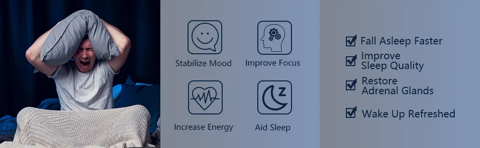 iKeener Sleep Aids Device with Insomnia Portable Sleep Aid for Sleep Disorders Anxiety Relief Headaches - SLEEP 5