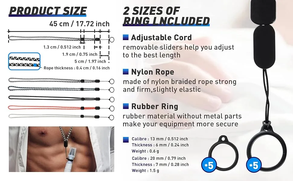 5 Sets Peritoneal Dialysis Accessories PD Catheter Holders Perfect Replacement for PD Catheter Belts/Peritoneal Dialysis Belts Catheter Peritoneal Supplies Adjustable Shower Lanyard - PD Catheter Holders 2
