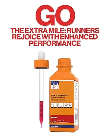 Endurus II: Athletic Performance Enhancer - Superior Stamina Energy Boost Combat Fatigue Speeds Muscle Recovery Mental Focus Support - MMUSA Runners Serum for Running, Marathon, Sprinting & Cycling