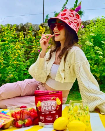 Energy Chews - Focus + Energy Gummies 100mg Caffeine per 2 Gummies Includes B12 Magnesium Electrolytes All-Natural Ingredients (Watermelon - 30 Chews 3.17oz) - energy focus hydration focusfuel energy chews