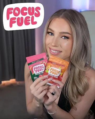 Energy Chews - Focus + Energy Gummies 100mg Caffeine per 2 Gummies Includes B12 Magnesium Electrolytes All-Natural Ingredients (Watermelon - 30 Chews 3.17oz) - lifestyle