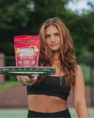 Energy Chews - Focus + Energy Gummies 100mg Caffeine per 2 Gummies Includes B12 Magnesium Electrolytes All-Natural Ingredients (Fruit Punch - 30 Chews 3.17oz) - energy focus hydration focusfuel energy chews