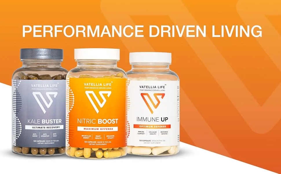 Nitric Boost - Nitric Oxide Supplement for Men | High Absorption Formula | 100% Natural Ingredients | Best Nitric Oxide Booster | Increase Blood Flow | 2 Month Supply - Performance driven living