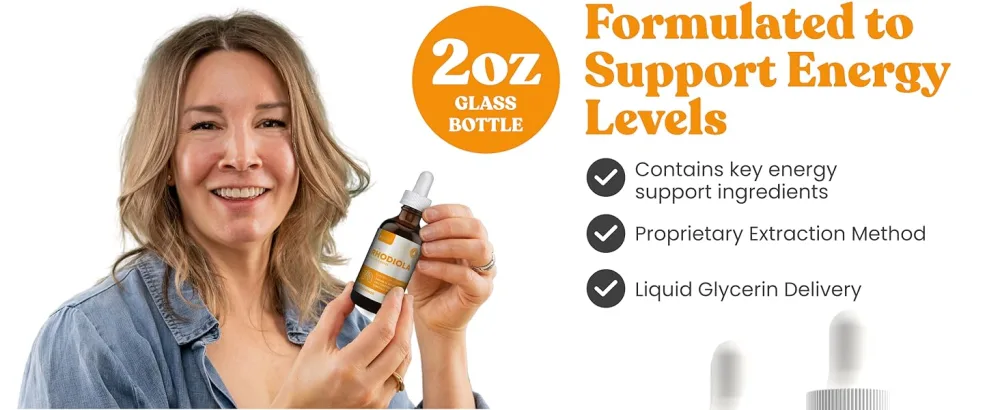 Active Rhodiola - Rhodiola Root Extract with Natural Rosavins - Liquid Delivery for Better Absorption - Supports Energy & Stress - active rhodiola 2oz