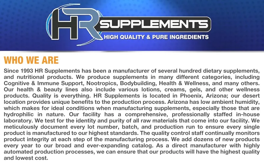 Agmatine Sulfate Powder - Enhanced Nitric Oxide Production & Lean Muscle Growth Support - 250 Grams - HR Supplements