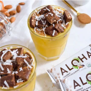 Aloha Organic Plant Based Protein Bars 1.98 Oz Chocolate Fudge Brownie - ALOHA Plant-Based Bars: Nothing Artificial