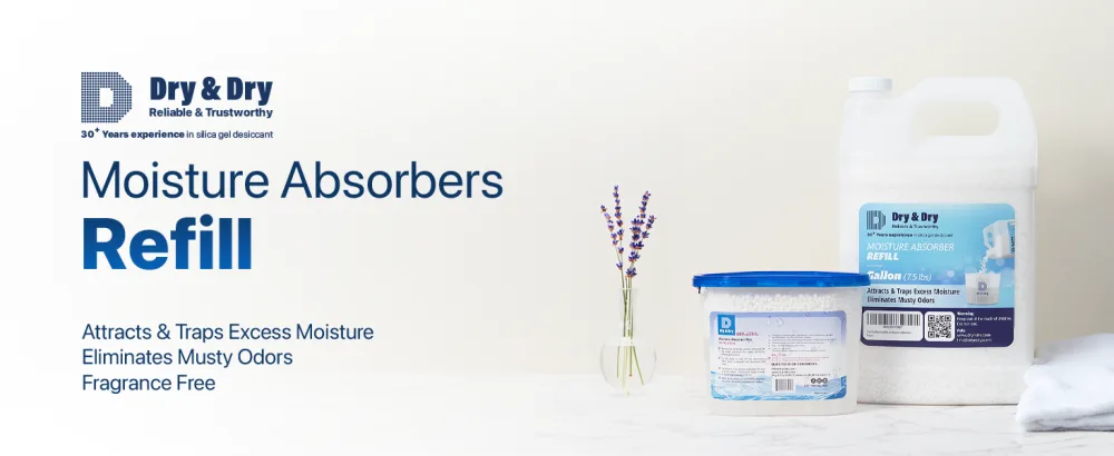 Dry & Dry Moisture Absorbers Refill Beads (3.7 LBS) - Fragrance Free Moisture Absorber Refill - product information 4