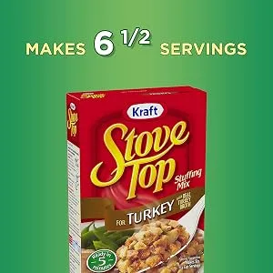 Stove Top Turkey Stuffing Mix (6 oz Box) - product information 4