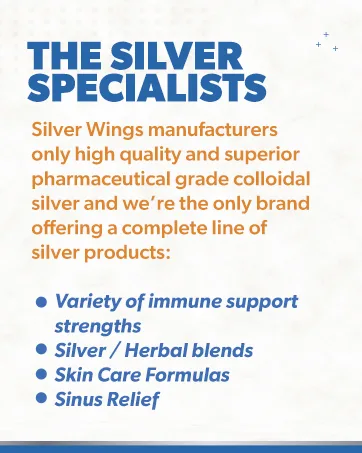 Natural Path Silver Wings Colloidal Silver 150ppm (750mcg) w/ Olive Leaf - Immune Support Supplement - 1oz Spray - mineral silver