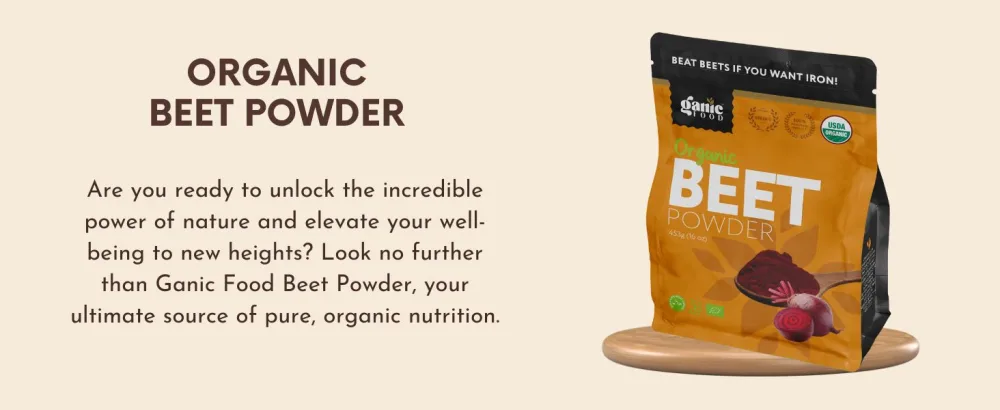 Organic Beet Root Powder 16 Ounces - Organic beet Powder