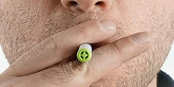 Stop Smoking, Smokeless Inhaler with Soft Tip Chewable Mouth Grip for Maximum Relief, Oral Fixation Support, Clinically Studied, Oxygen Inhaler Quit Smoking Aid (Menthol, 1 Pack) - QuitGo