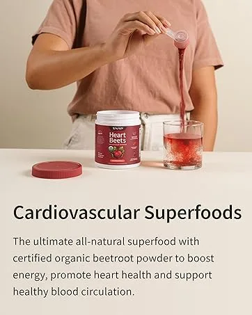 Snap Supplements Nitric Oxide Beet Root Gummies - Support Healthy Blood Circulation 120 Gummies - image