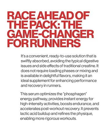 Triathlete Core: Comprehensive Performance Formula for Triathletes - MMUSA Runners Serum for Running, Marathon, Sprinting & Cycling