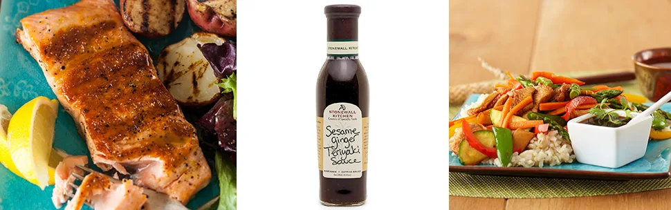 Stonewall Kitchen Sesame Ginger Teriyaki Sauce, 11 Ounces Sesame Ginger Teriyaki 11 Fl Oz (Pack of 1) - product information 2