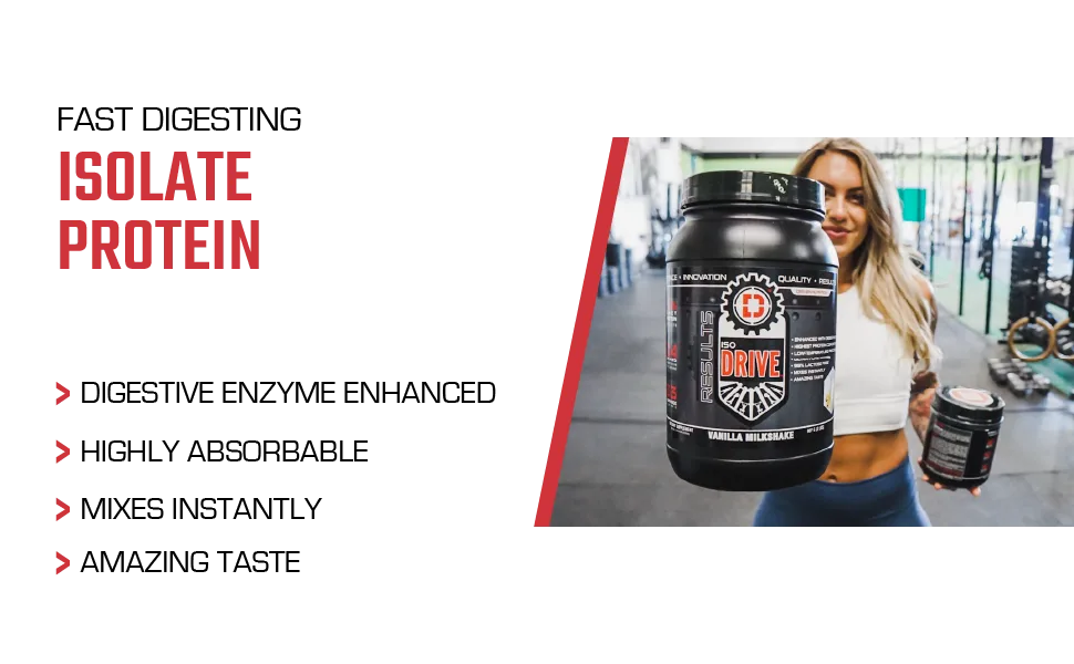 Driven Nutrition ISODRIVE Premium Whey Isolate (Cinnamon Roll) - whey protein isolate