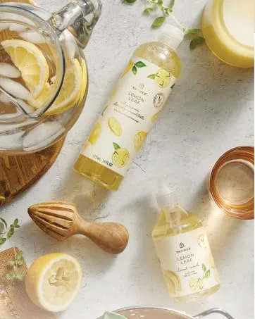 Thymes Dishwashing Liquid (Frasier Fir) - Lemon Leaf