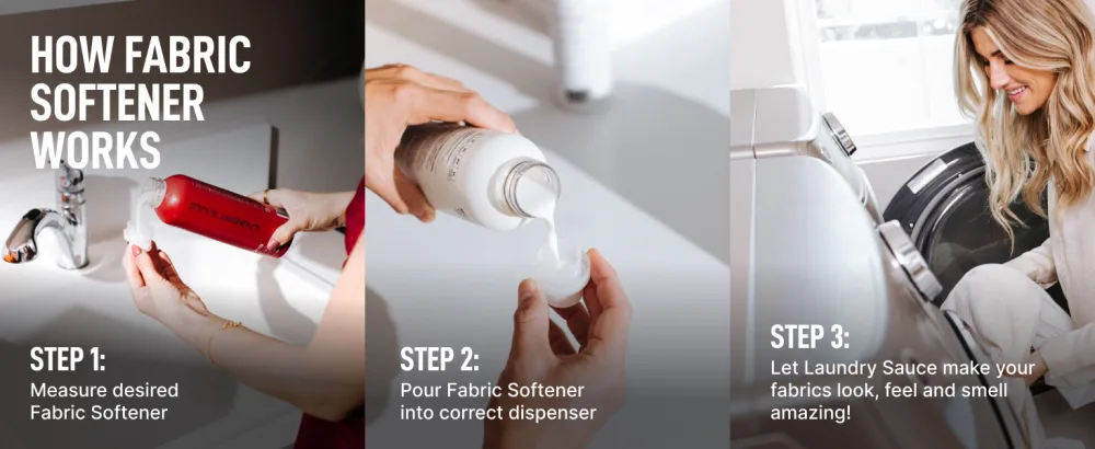 Laundry Sauce - Laundry Fabric Softener (Australian Sandalwood) - How Fabric Softener Works